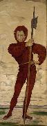 Ferdinand Hodler The Halberdier oil